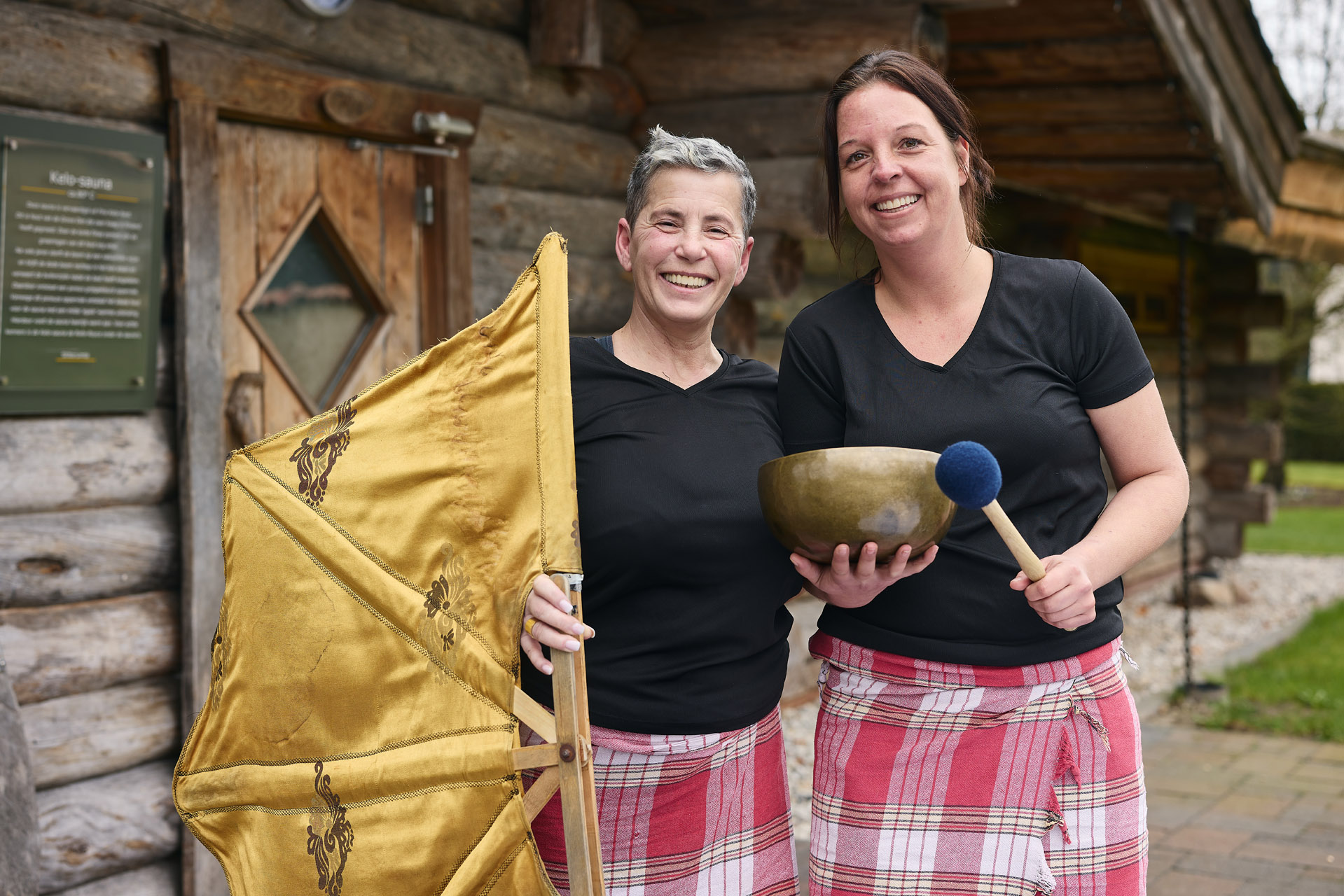 Medewerkers in de wellness